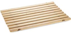 Badematte Birkenholz