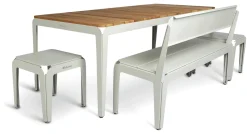 Bank Bended Bench 140
