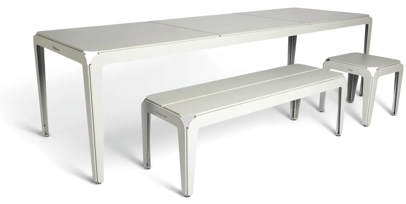 Bank Bended Bench 140