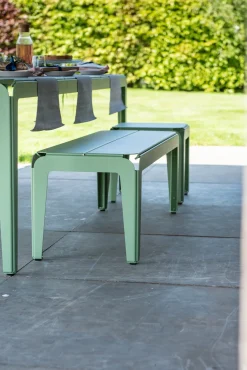 Bank Bended Bench 140