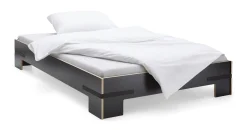 Bett Gurtbett schwarz