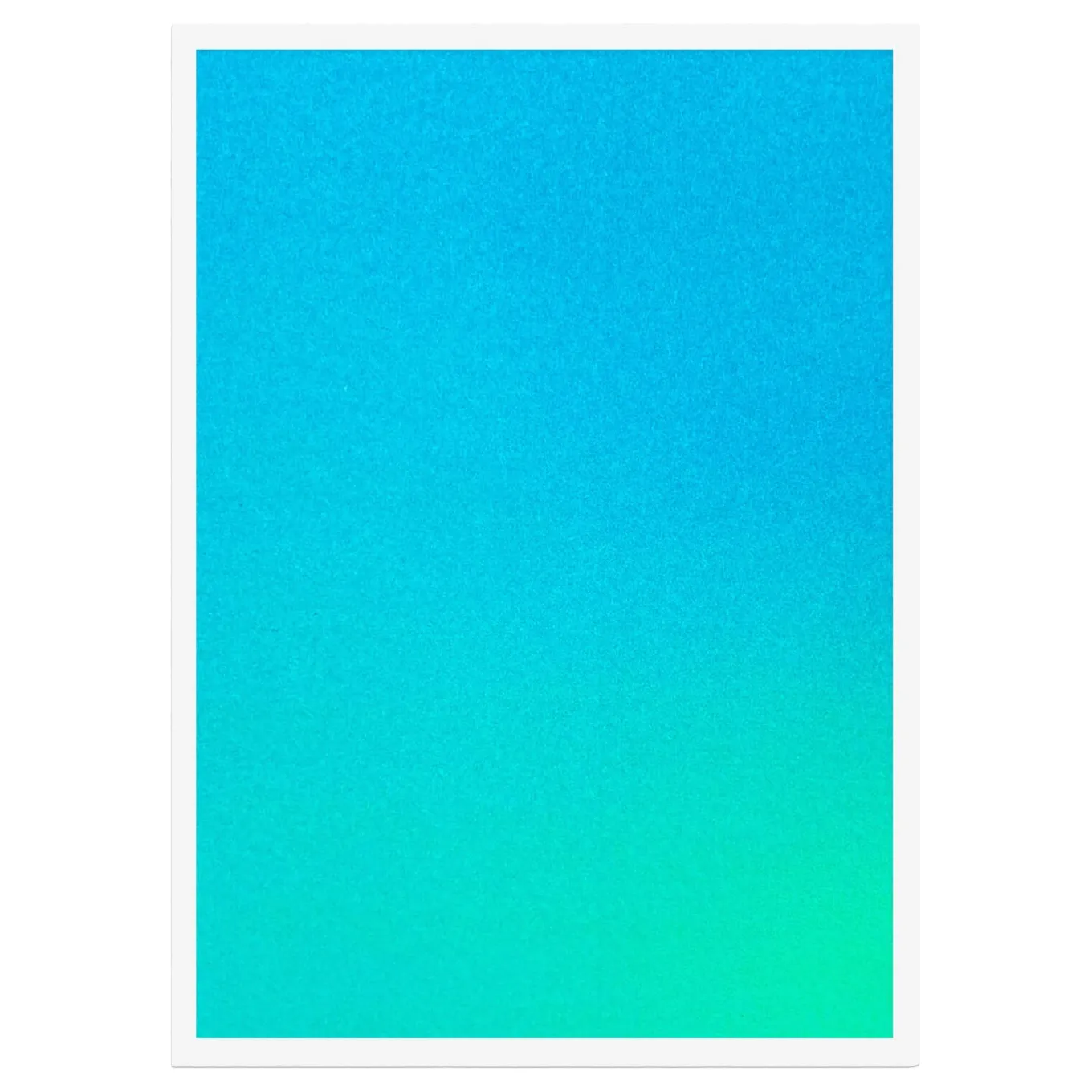 Druck Riso Farbverlauf