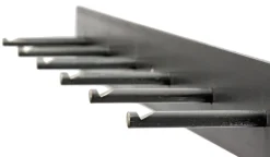 Garderobe Rohstahl