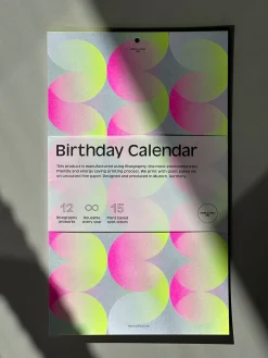 Geburtstagskalender Riso