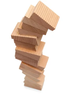 Holzbausteine Follies