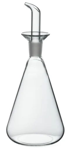 Öl- oder Essigflasche Borosilikatglas