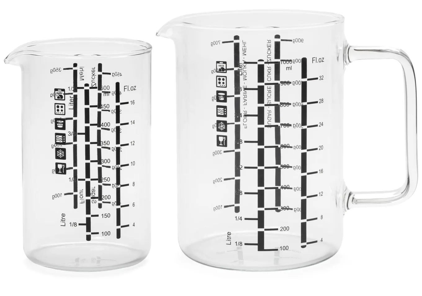 Messbecher Verre