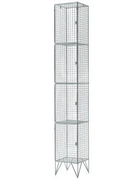 Spind Netzbox, 4-türig