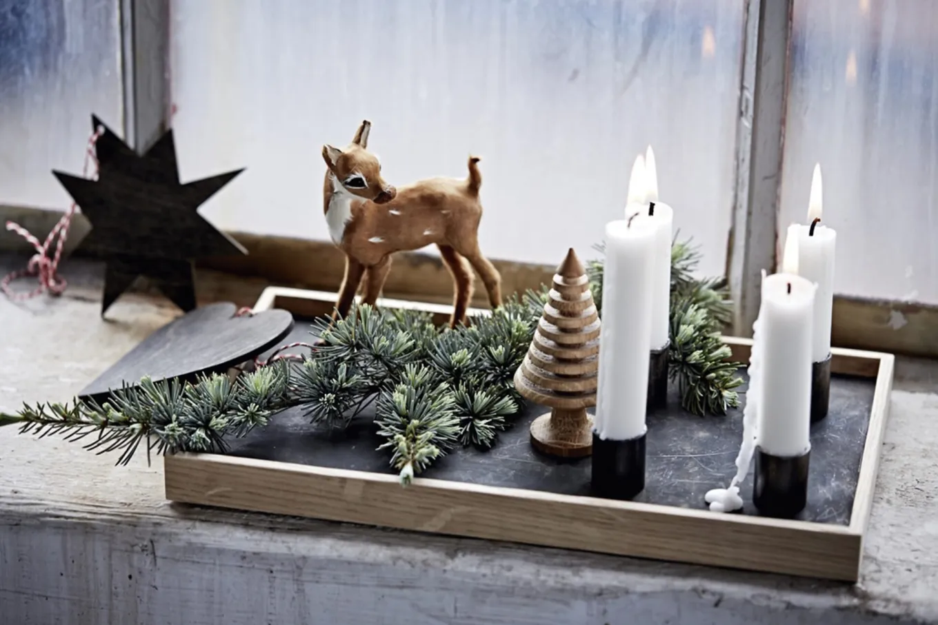 Tablett Candle Tray