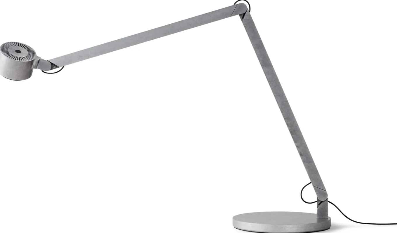 Tischleuchte w227 b Winkel alu