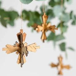 Weihnachtsschmuck Birkenrinde